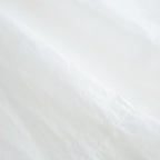 乾いた庭：ヘムレースオーバーシャツ #white [13261-05207]