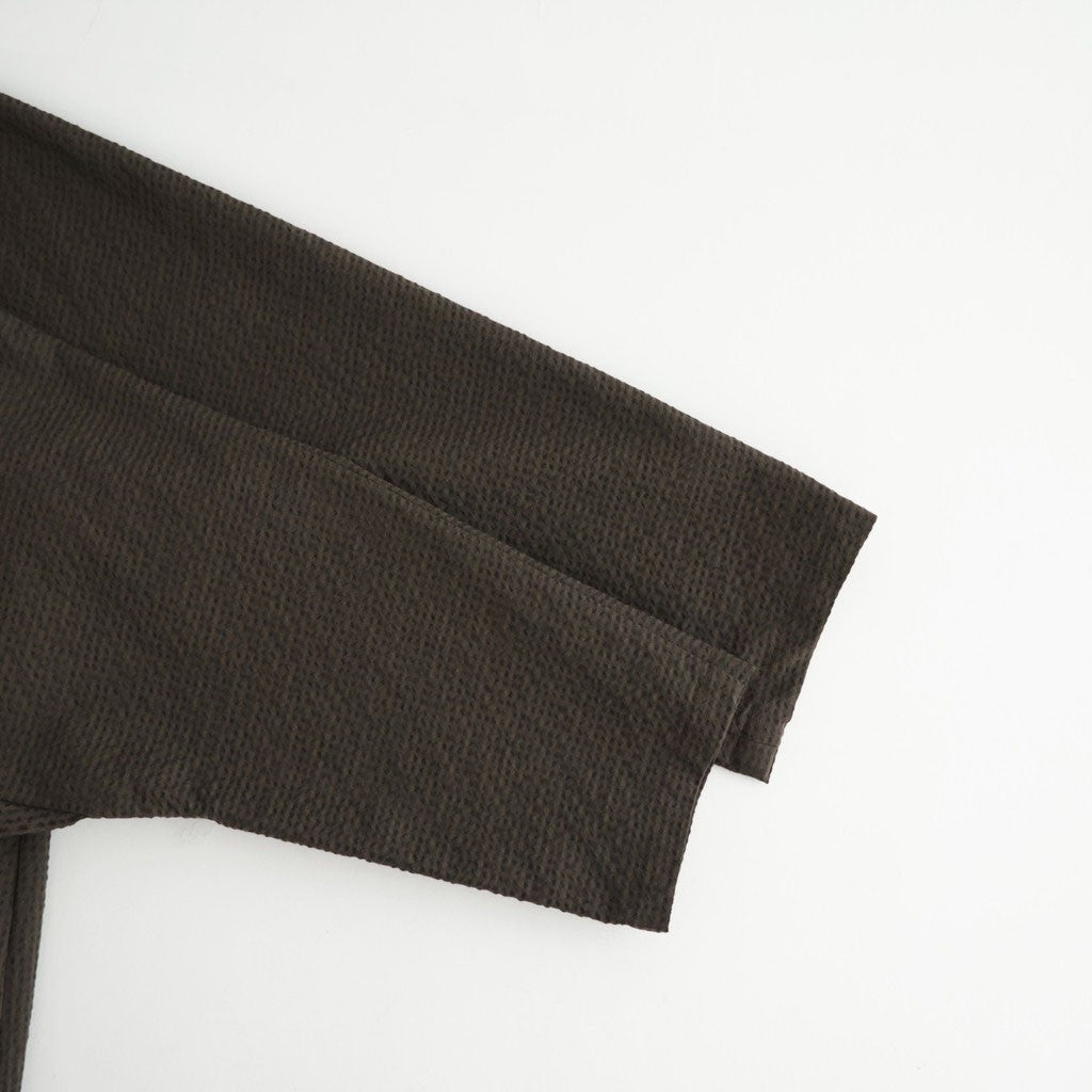 Verlaine Wool Cotton Coat #D.BR [A232262TC887]