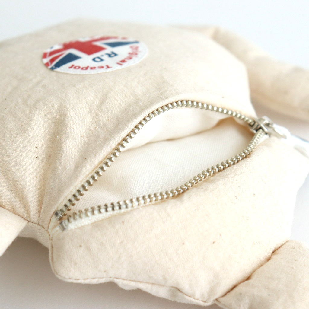 TEA POT POUCH #Natural [no.7252]