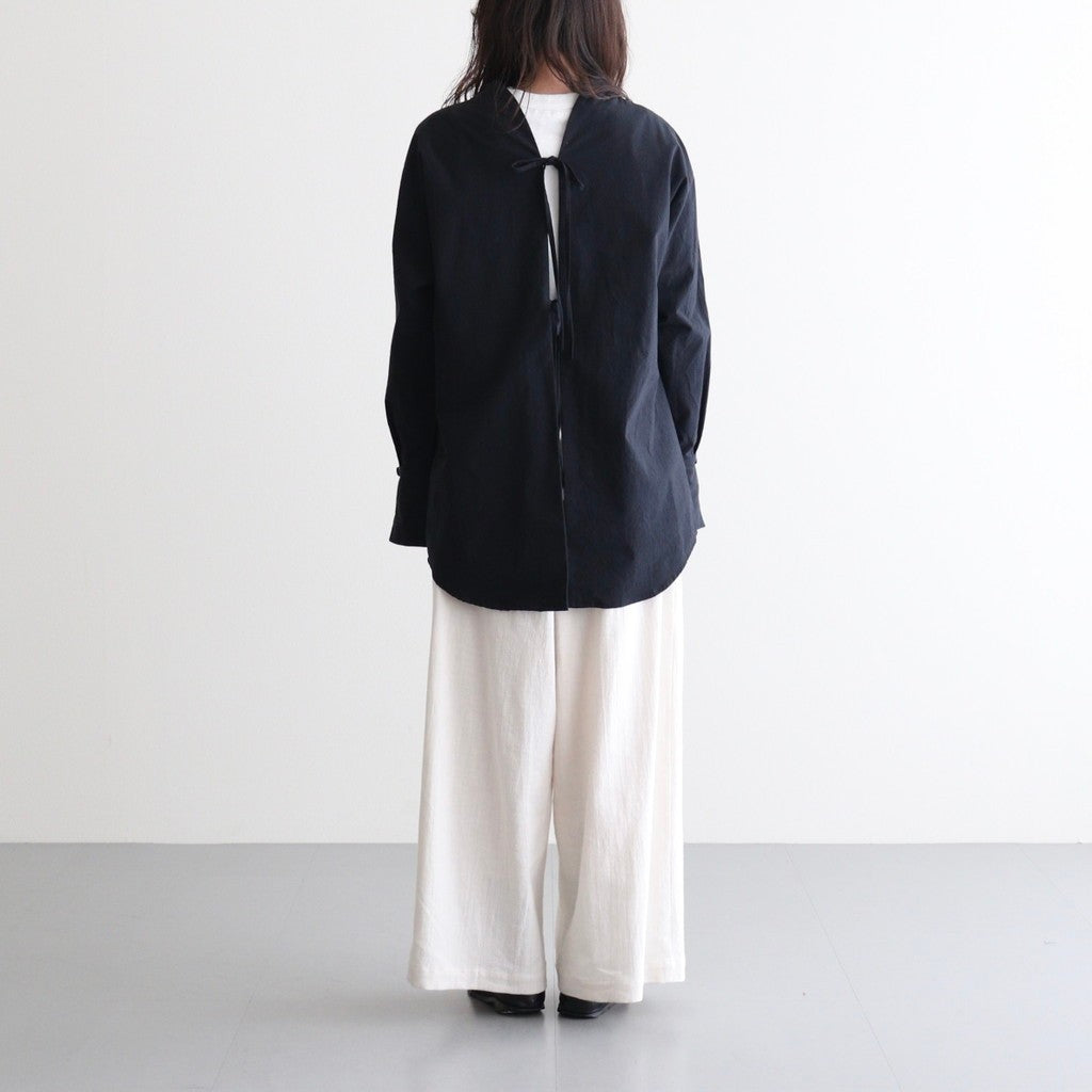 拡がる詩 Back open shirt #black [TLF-126-sh006-wcs]