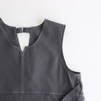 woolly like stitch dress #gray [1559-003]
