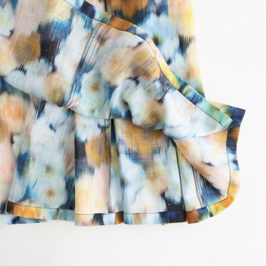 LIBERTY FABRICS ETERNAL COLLECTION Sleeveless A-line dress #Hazy Days [TLF-226-OP001-lpl]