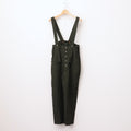 季節の夜 Poet suspender trousers #Moss green [TLF-225-pa003-Ldb]