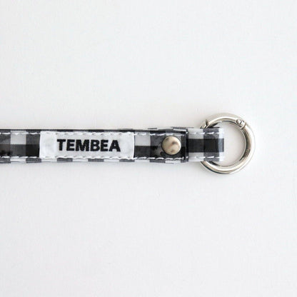 TASUKI STRAP LONG #GINGHAM BLACK [TMB-2353A]