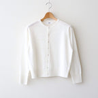French Pure Linen クルーネックカーディガン #011 オフ [UT262KN001]