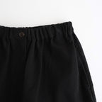 Chambon Cotton Pants #BK [A232252PP784]