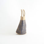 STRIPE SISAL BAG #8137 BLUE/NATURAL [ANSL2501]