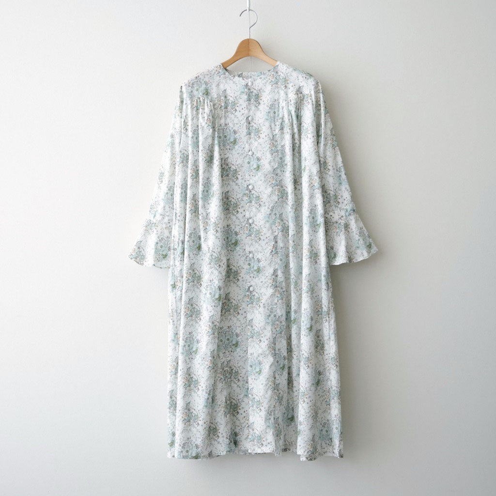 LIBERTYFABRICS Yoke dress #Keighley [26F-OP012-LP]