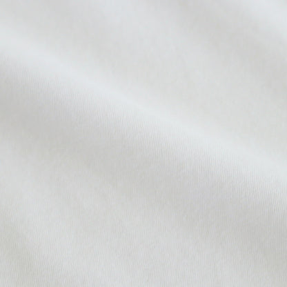 high twist cotton sheer jersey turtle-neck Tee #off white [WVFL-UW104]