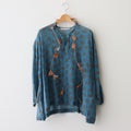 blouse #blue [30-0008A]