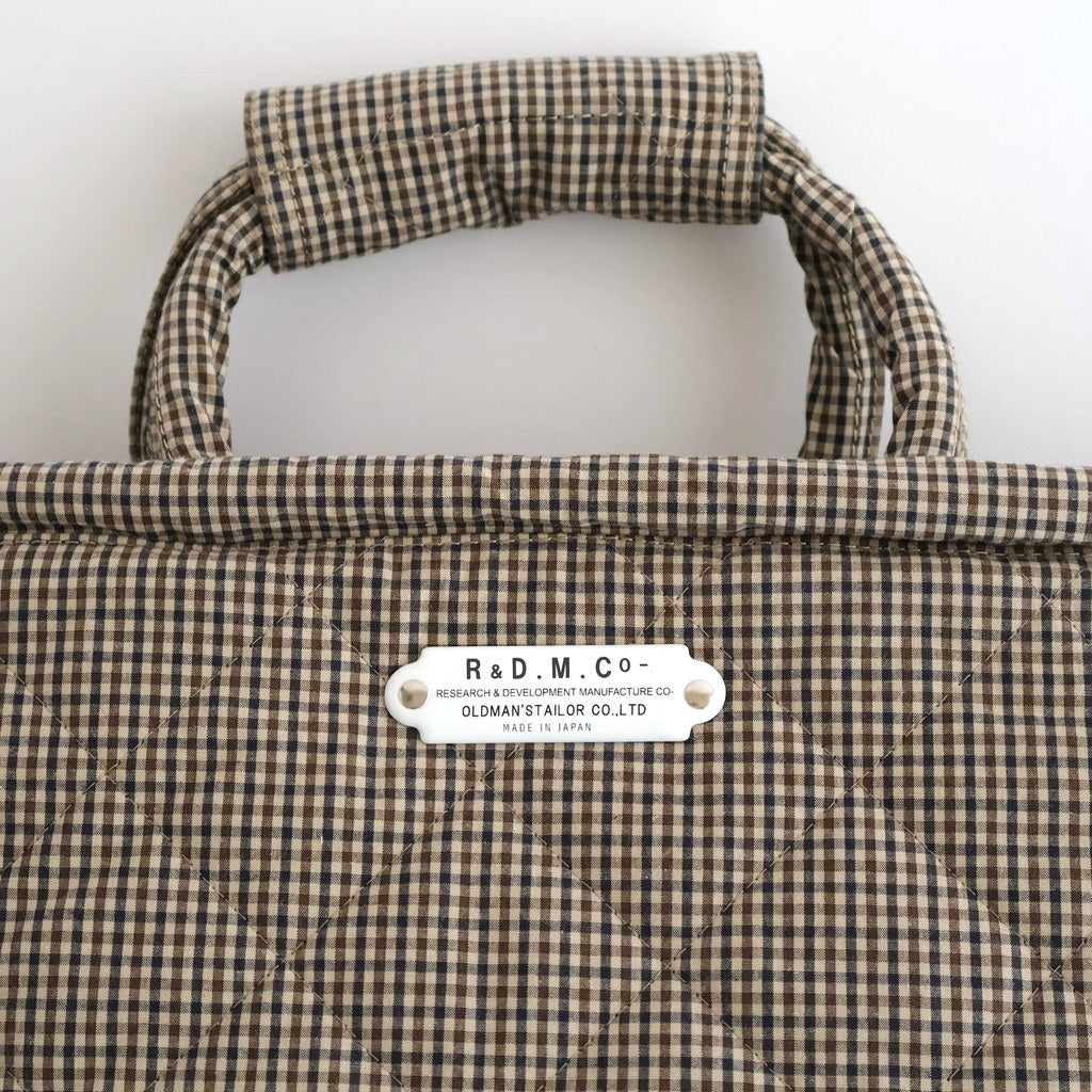 GUN CLUB QUILTING MARCHE BAG (S) #Gun Club [no.7826]