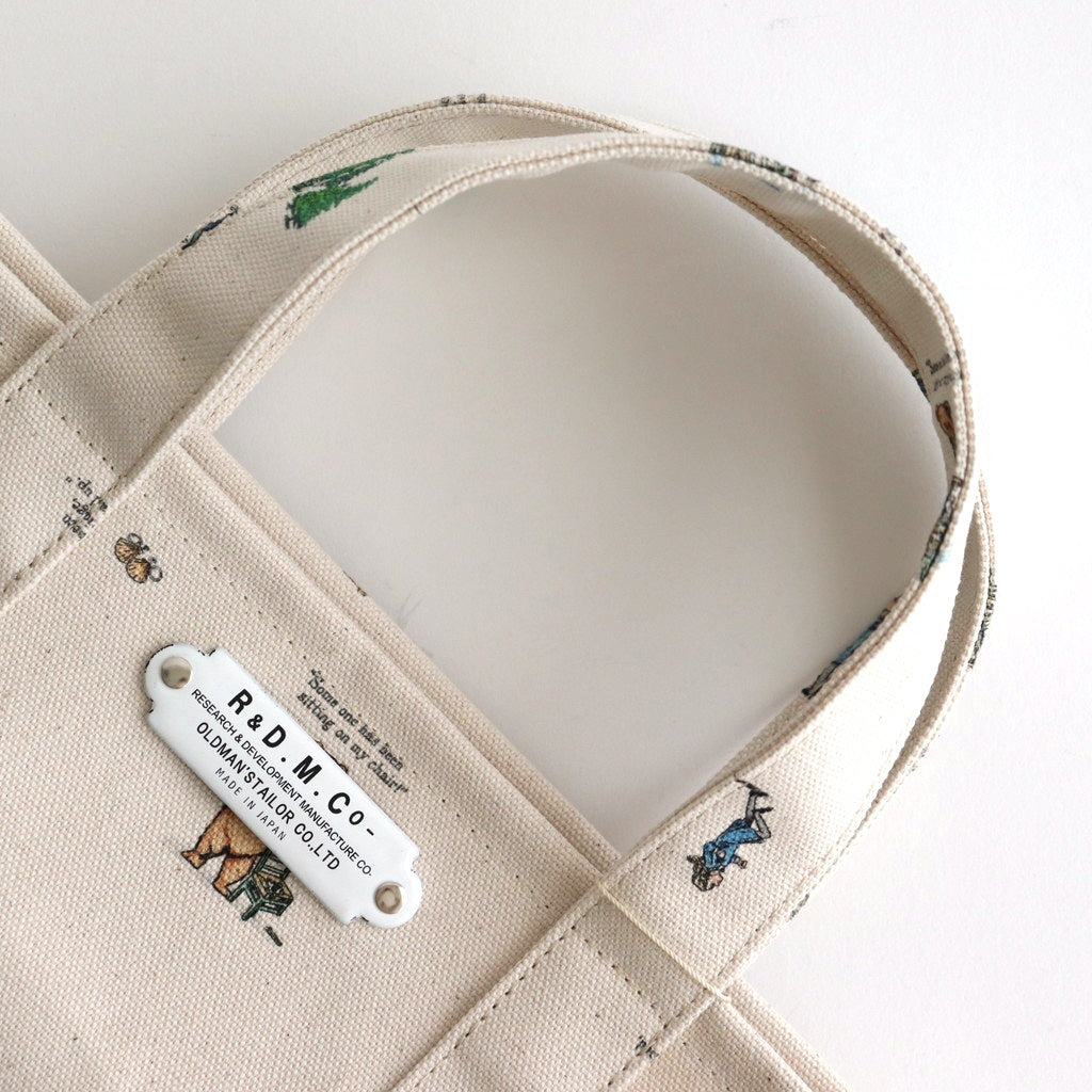BROWN BEARS TOTE BAG #Natural [no.7233] – DOKODO