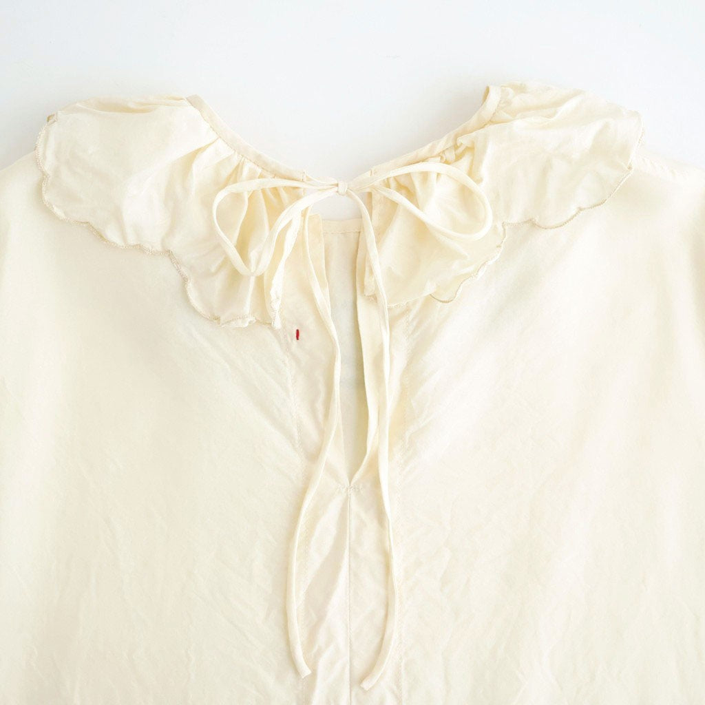 Volant blouse #ivory [32-0014A]