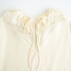 Volant blouse #ivory [32-0014A]