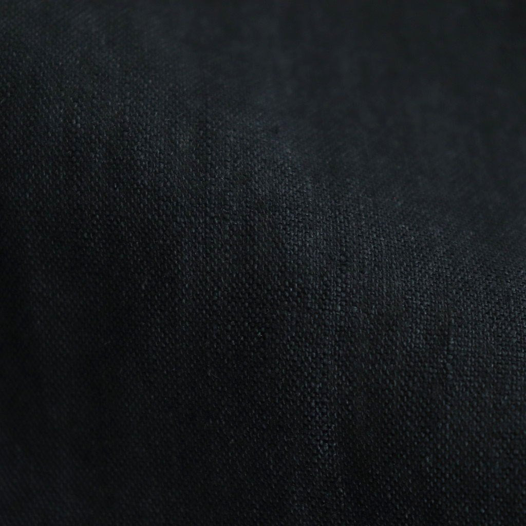 DENSELY LINEN TRIMING BOLERO #Black [no.7311]