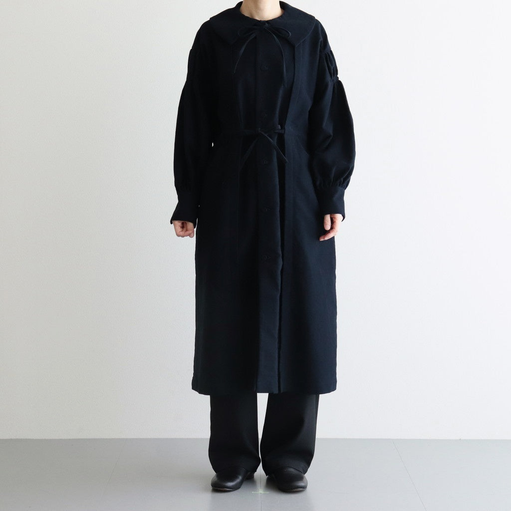 素朴な月夜 Biaude dress #navy [TLF-125-co022-ps]