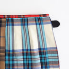 【 O'NEIL OF DUBLIN × UNFIL 】worsted wool asymmetry kilt skirt #mulch A [WVFL-UW134]