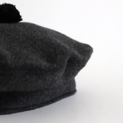 ANGOLA BERET #Charcoal [no.7125]