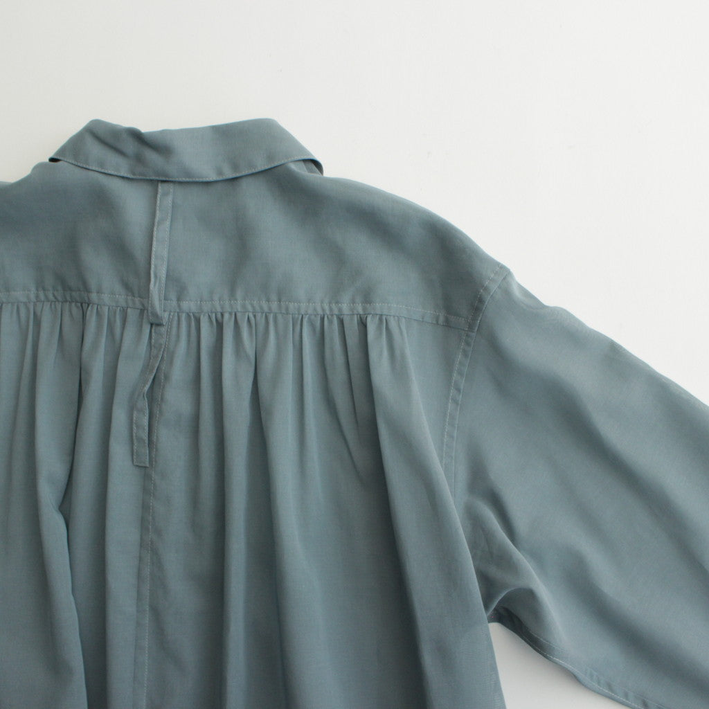 Bouche Blouse #greenish blue [24-404]