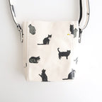 MINI SHOULDER #CAT/BLACK [TMB-2396H]