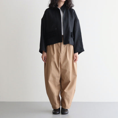 FRILL DECORATION JACKET #Black [no.7315]