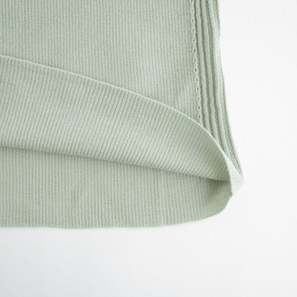 存在すること：ニットプルオーバー #pale green [13253-12107]