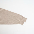 14GG PLAIN STITCH COTTON/NYLON/SILK V-NECK CARDIGAN #8200 LT.BEIGE [NNSL26503]