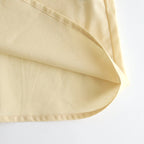 静寂の欠片 half sleeve back open blouse #Pale yellow [TLF-225-sh008-la]