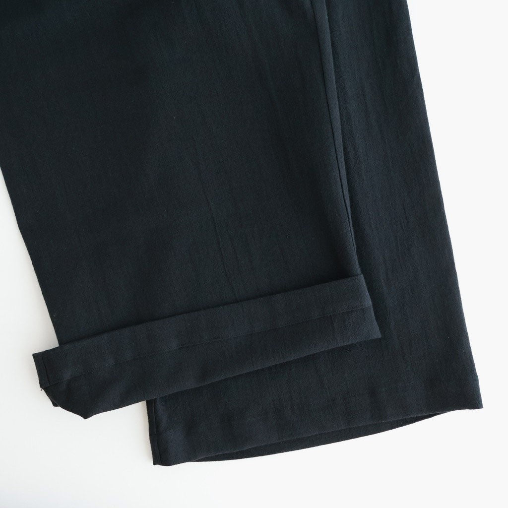 思惟と影 Wide-leg trousers #black [TLF-226-PT003-mc]