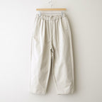 WEST POINT 2TUCK TAPERED EASY PANTS #9200 MILKY.GREY [GNMDS2501WP]