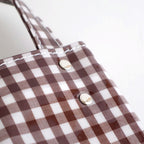 BAGUETTE TOTE MINI #GINGHAM BROWN [TMB-2381H]