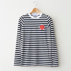 G.B. L/T SHIRT APPLE PATCH #Black Fat [no.8030]