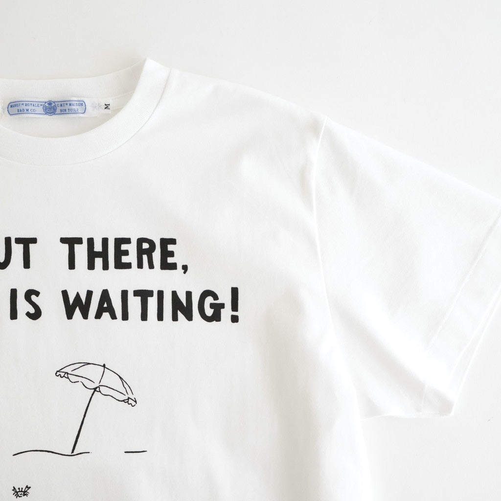 GET OUT THERE T SHIRT #White [no.8189]