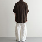 HW wide trousers #Off white [261507]