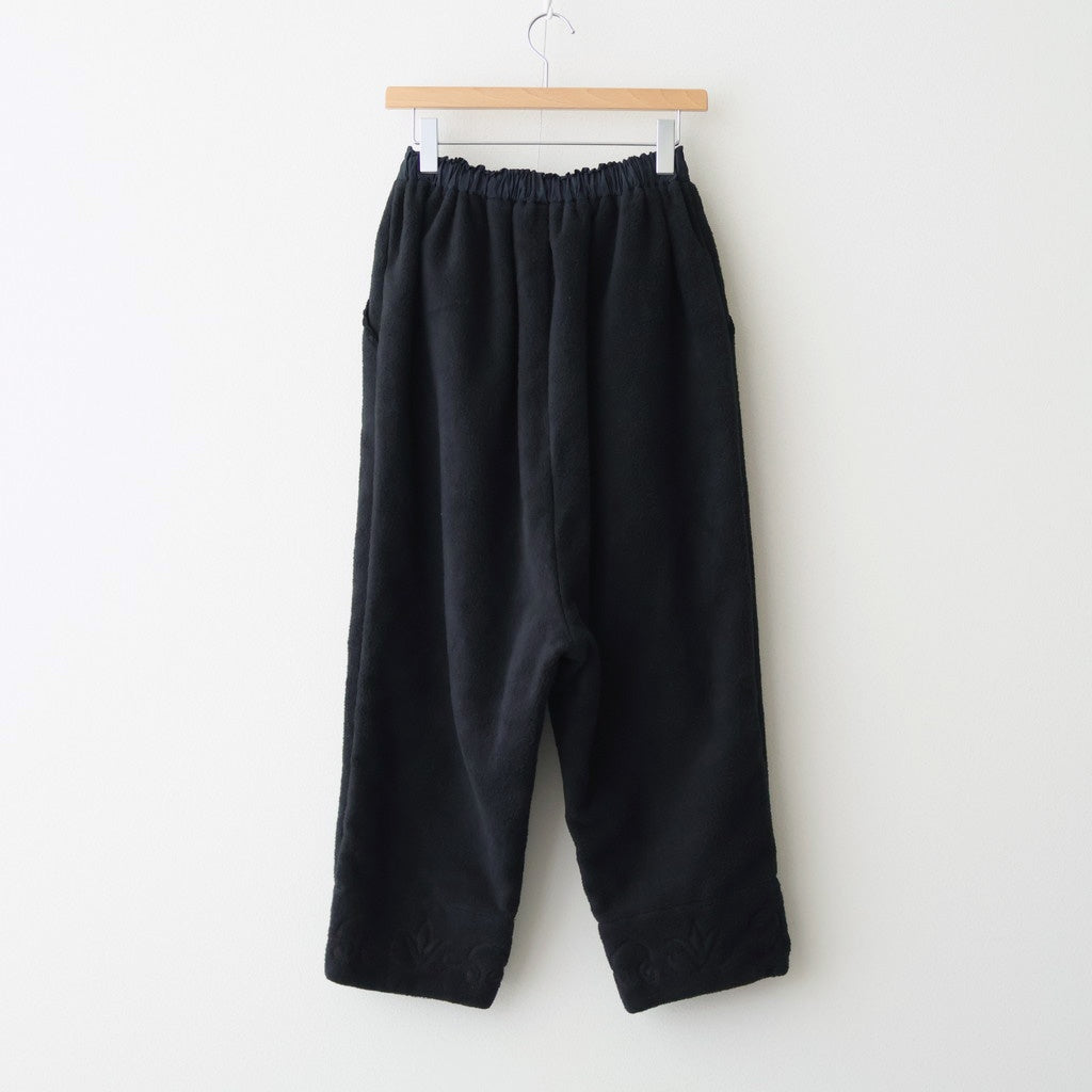 幻の花 Embroidery pants #black [TLF-126-pa005-nc]