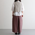 Binet Linen Vest #OAT [A232261TJ846]