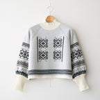 Memories pull on knit #Off White [262807]