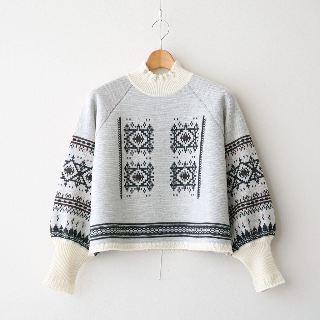 Memories pull on knit #Off White [262807]