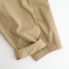 ⼀握の⾔葉 Wide tapered trousers #beige [TLF-226-PT001-Reht]