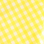 Drawstring bag POCHETTE #GINGHAM YELLOW [TMB-2137A]