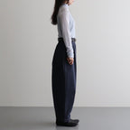cashmere & supima cotton gauze jersey turtle-neck Tee #light blue [WXFL-UW104]