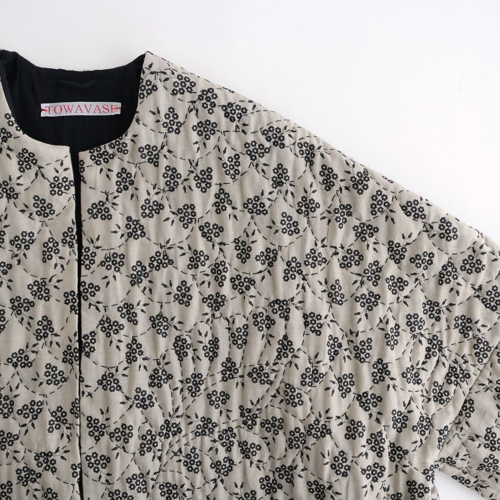 French Komon Robe #beige [31-0042S]