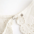 乾いた庭：付け襟 #powder pink [13261-05516]