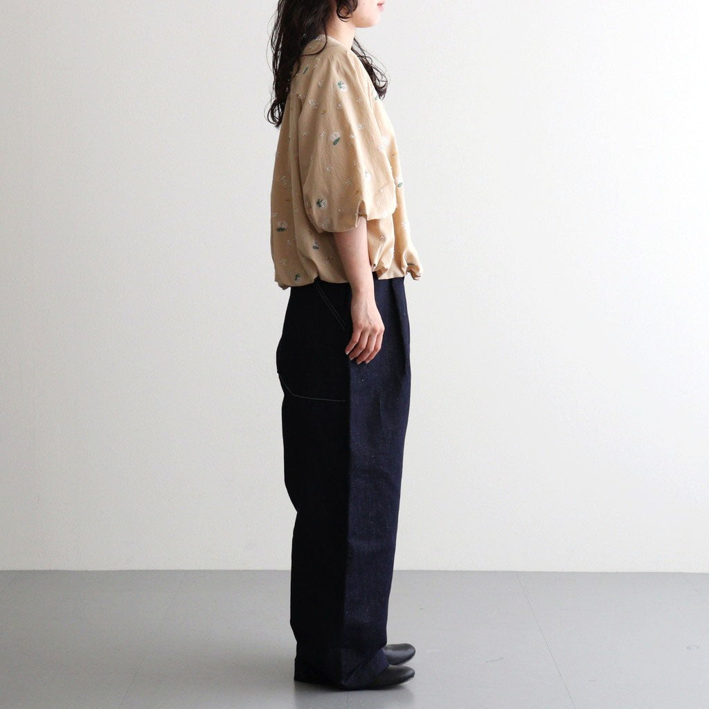 balloon sleeve pullover #komorebi BG [KJ507SS43]