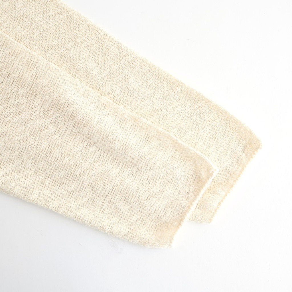 cotton & silk slub yarn bottle-neck P/O #off white [WXSP-UW125]