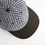 PLAID CAP #BROWN [TMBA-117H]