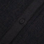 BOILED WOOL PLAIN BANDED COLLAR EMB SHIRT #3900 NAVY [NMDS25601]