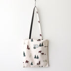 3HANDLE TOTE BEAR #BEAR+WAPPEN/CHOCO [TMB-21040A]