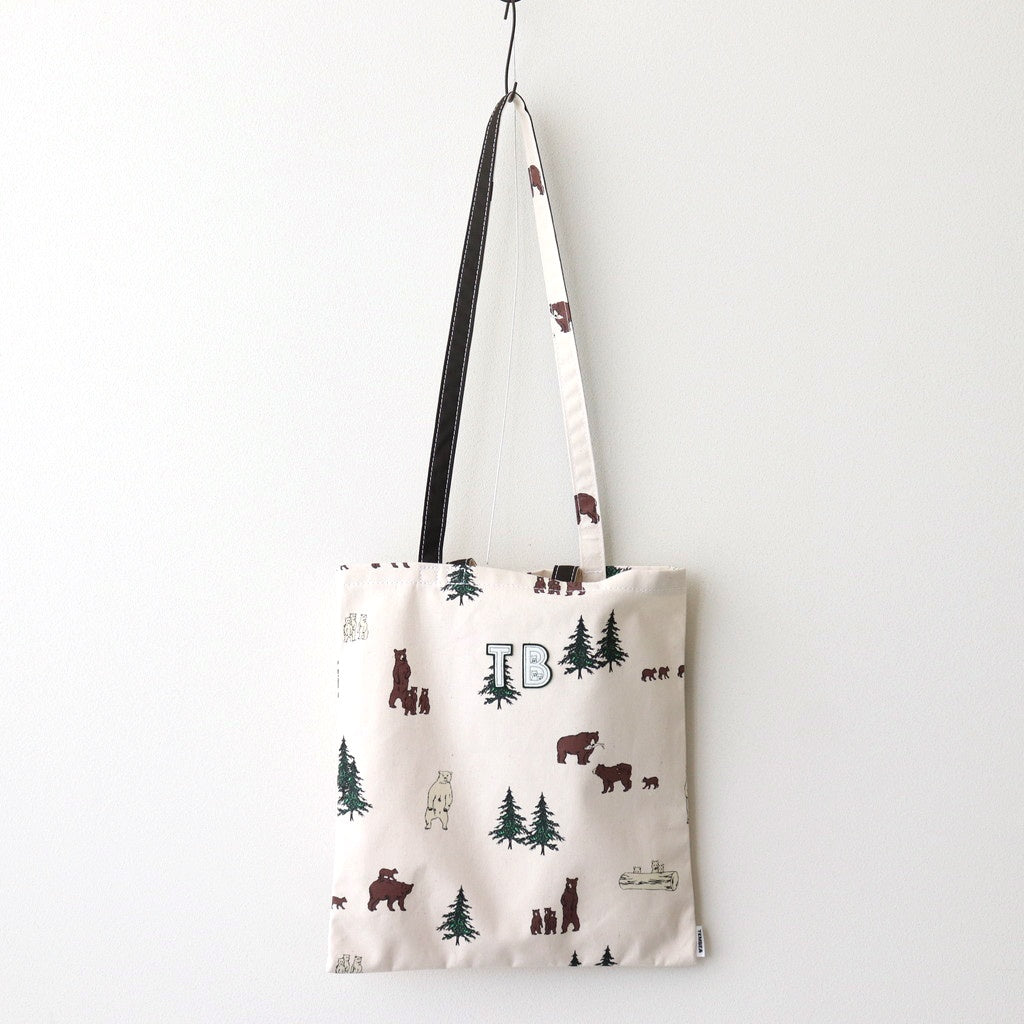 3HANDLE TOTE BEAR #BEAR+WAPPEN/CHOCO [TMB-21040A]