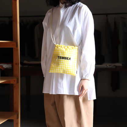 巾着POCHETTE #GINGHAM YELLOW [TMB-2137A]